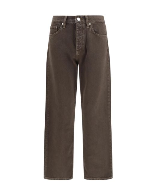 sunflower Brown Relaxed Baggy Jeans for men