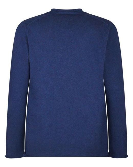 Comme des Garçons Blue Long-Sleeve Sweater for men