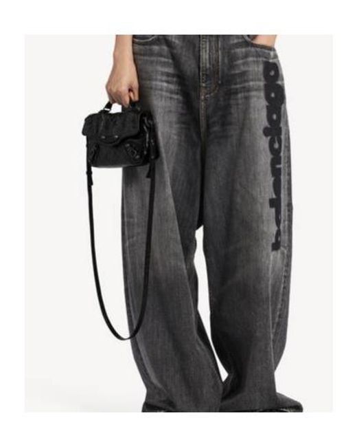 Balenciaga White Le City Nano Shoulder Bag