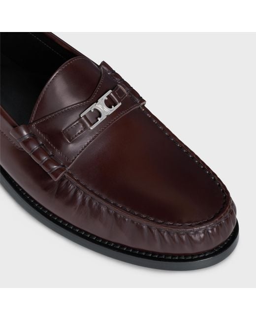 Céline Brown Luco Triomphe Loafer for men