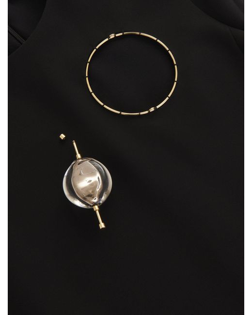 Chloé Black Logo Dress