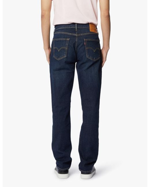 Levi's Blue 511 Logo Patch Slim-Fit Jeans for men