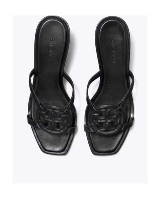 Tory Burch Multicolor Logo Detailed Heeled Sandals