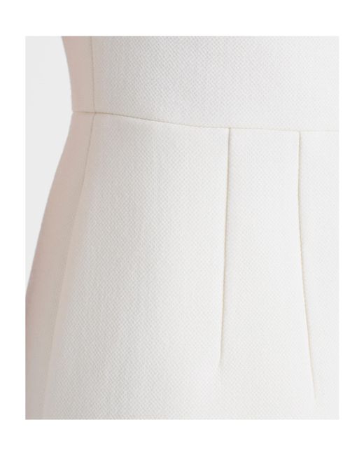 Prada White Natté Dress