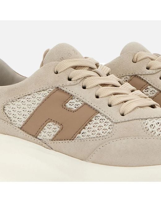 Hogan Natural H 696 Maxi I Active Platform Sneakers