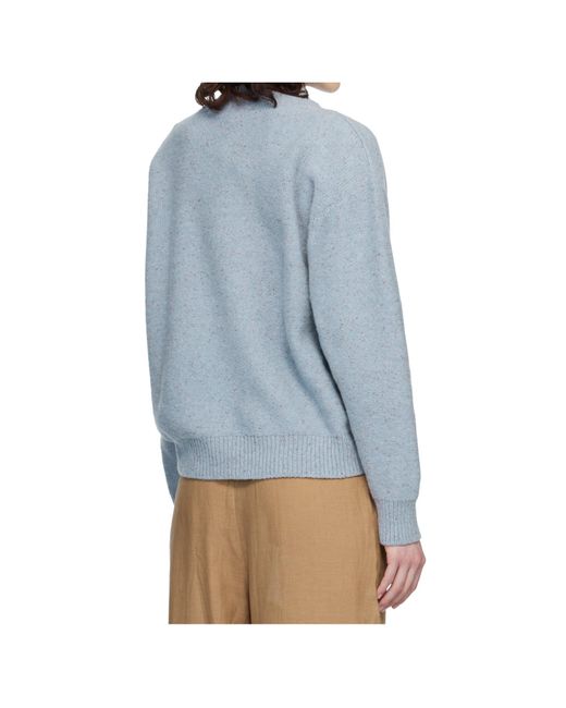 Baserange Blue Long Sleeve Sweater