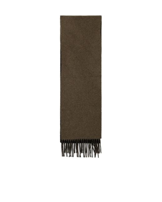 Polo Ralph Lauren Natural Reversible Fringed Scarf for men