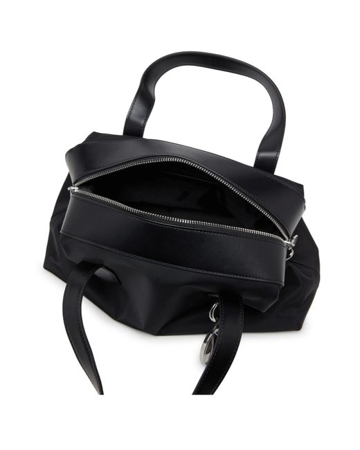 DIESEL Black Flag-D Top-Handle Tote Bag