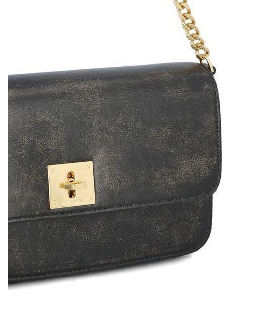 Golden Goose Deluxe Brand Black Twist-Lock Shoulder Bag