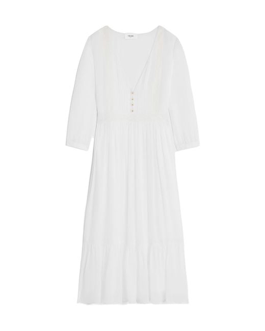 Céline White Maxi Dress