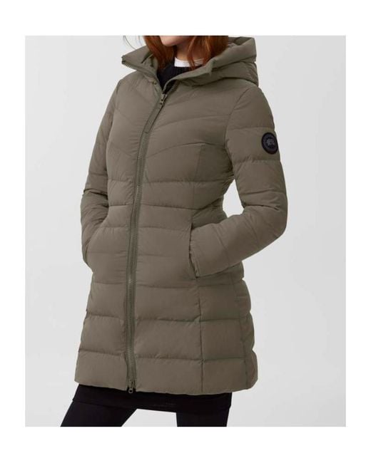 Canada Goose Green Long-Sleeved Down Jacket