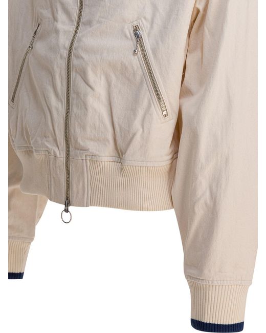 Kapital Natural Zip-Front Ribbed-Cuff Jacket for men