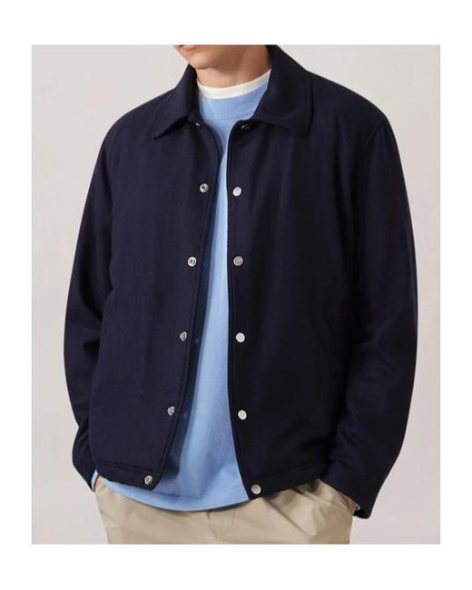 Autry Blue Zipped Logo Embroidered Hoodie for men