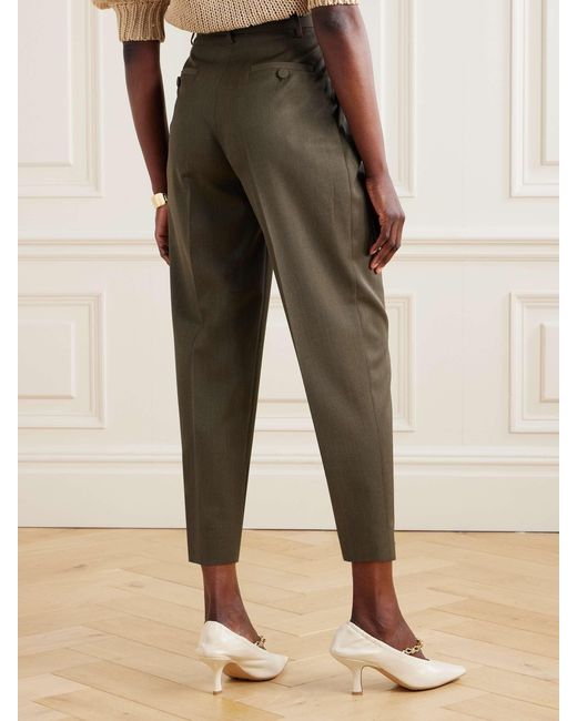 Altuzarra Green Belt Loops Slacks