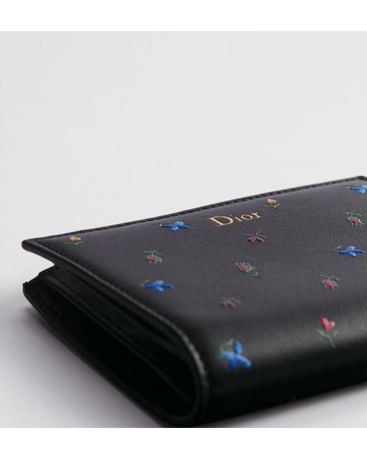 Dior Black Amour Dahlia Wallet