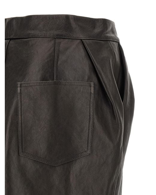 Magda Butrym Black '28' Skirt