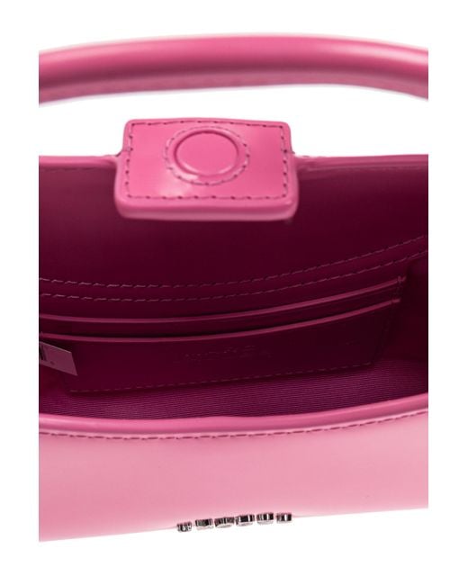 Marc Jacobs Pink The Claw Clip Crossbody Bag