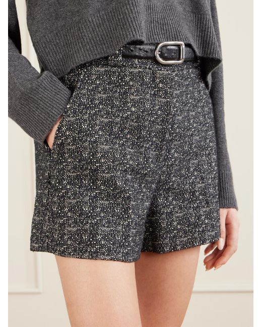 Blazé Milano Gray Antalyateke Tweed Shorts