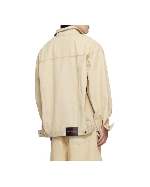 Lu'u Dan Natural Drifter Denim Jacket for men