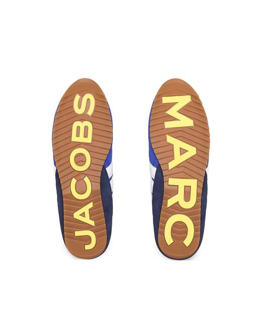 Marc Jacobs Blue Lace-Up Sneakers
