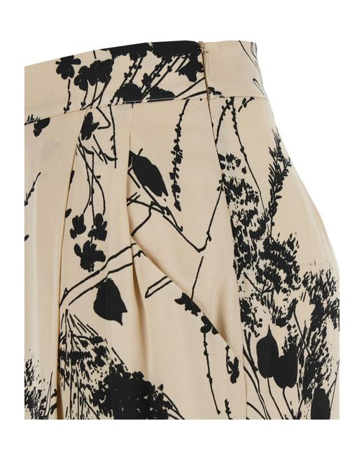 Semicouture Natural Pattern Casual Pants