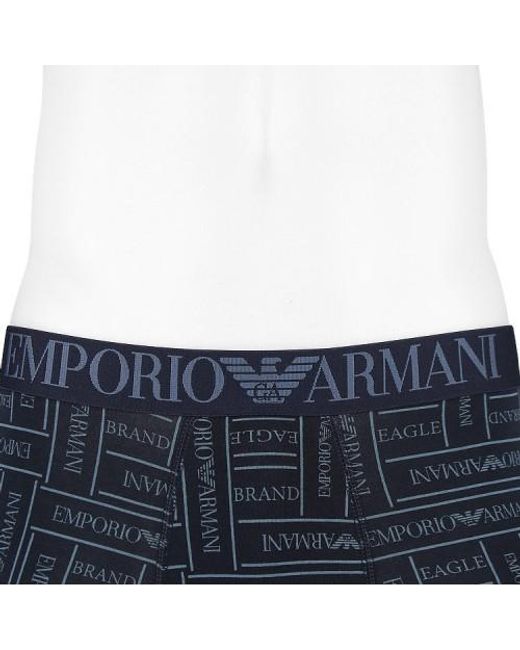 Emporio Armani Blue Logo Underwear for men