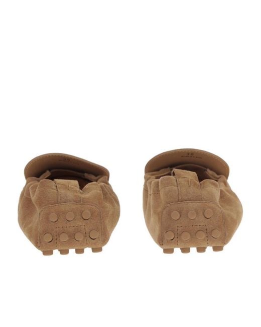 Tod's Brown Gommino Driving Shoes
