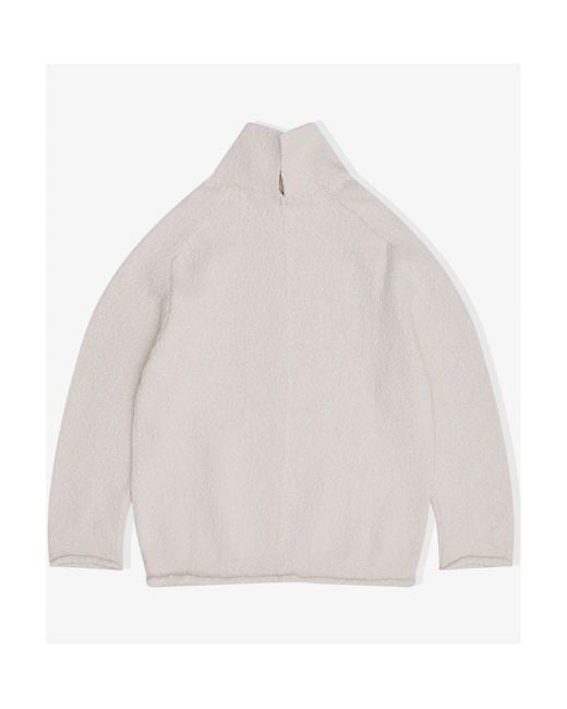 Bottega Veneta Natural Compact High Neck Jumper