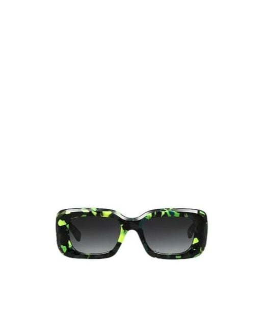 Chloé Green Plastic Frame Sunglasses