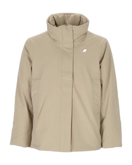 K-Way Natural Marlette St Warm Elegant Short Jacket for men