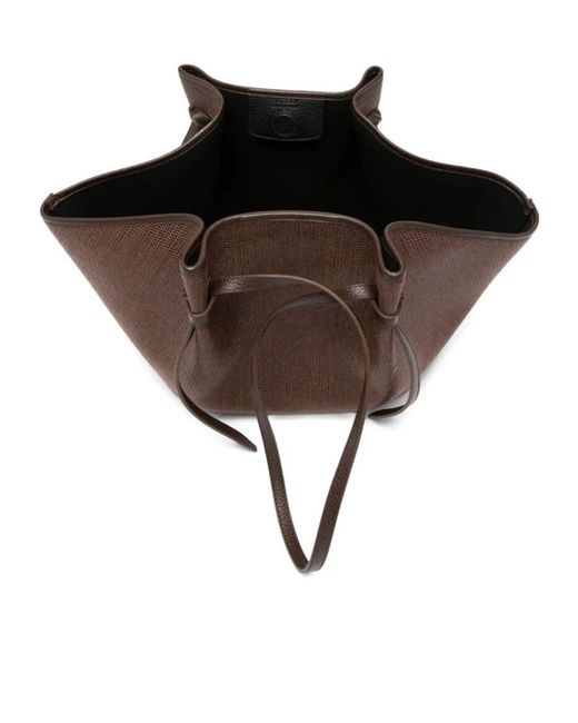 Yuzefi Brown Large Mochi Shoulder Bag