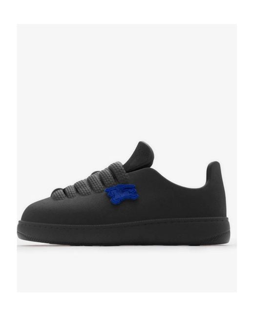 Burberry Black Bubble Charm-Embellished Rubber Low-Top Trainers for men