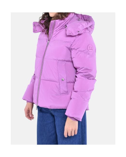 Woolrich Purple Alsea Down Jacket
