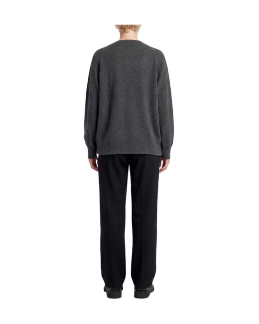 Max Mara Gray Solid Color Cardigans