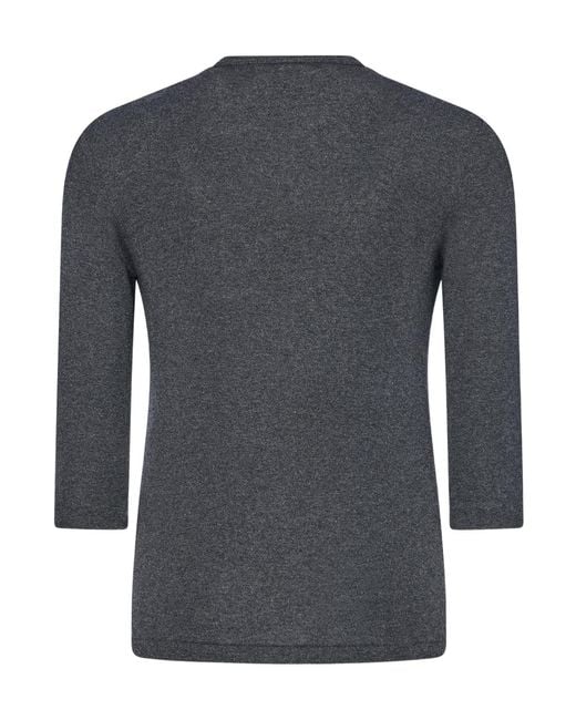 The Row Blue Crewneck Cardigan