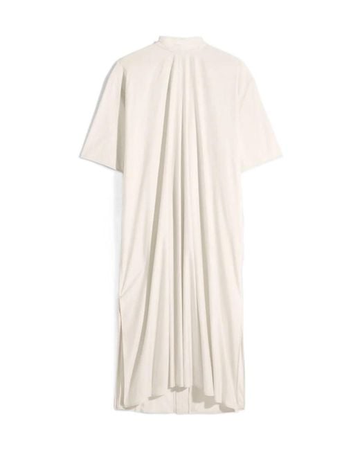 Lemaire White Reversible Tube Dress