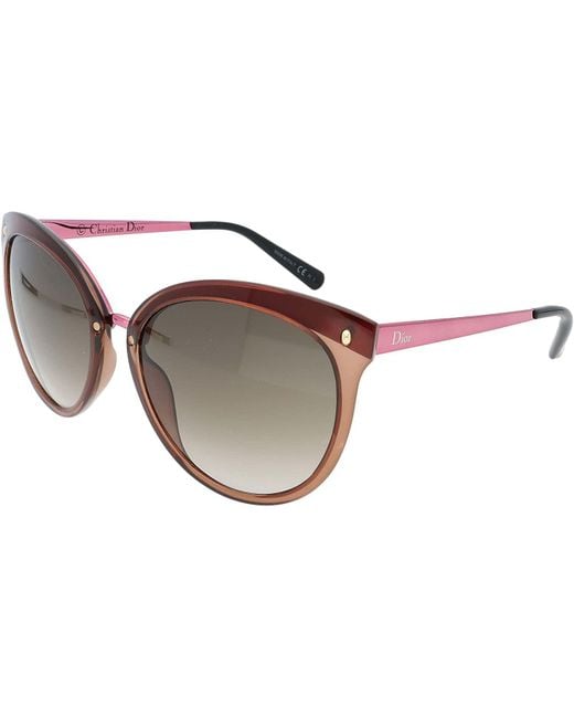 Dior Brown Round Sunglasses
