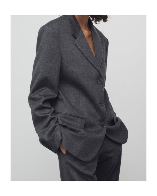The Row Black Single Breasted Jacket
