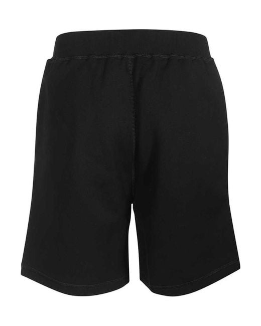DSquared² Black Icon Logo Track Shorts for men