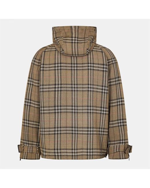 Burberry Green Half-Zip Casual Jacket for men
