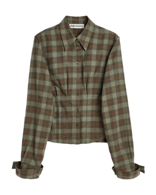 Our Legacy Green Envelop Shirt