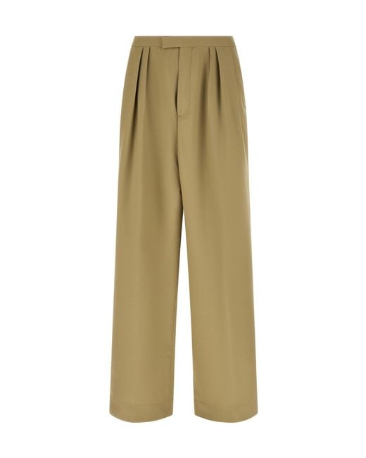 Dries Van Noten Green Preaches Bis Pants for men