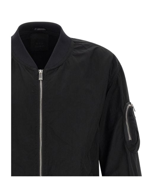 Tatras Black Tomori Zip Bomber Jacket for men