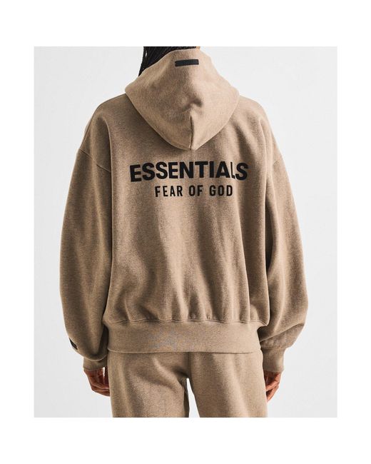 Fear Of God Natural Zip-Up Hoodie
