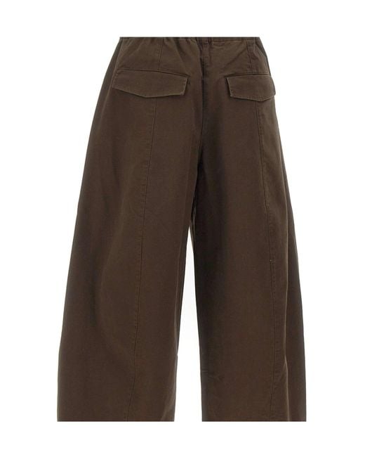 Entire studios Brown Loft Barrel-Leg Pants for men
