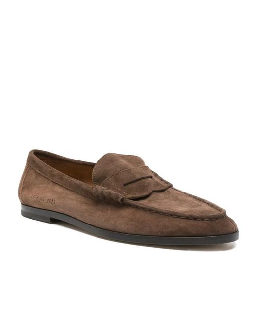 Common Projects Brown Round-Toe Loafers for men