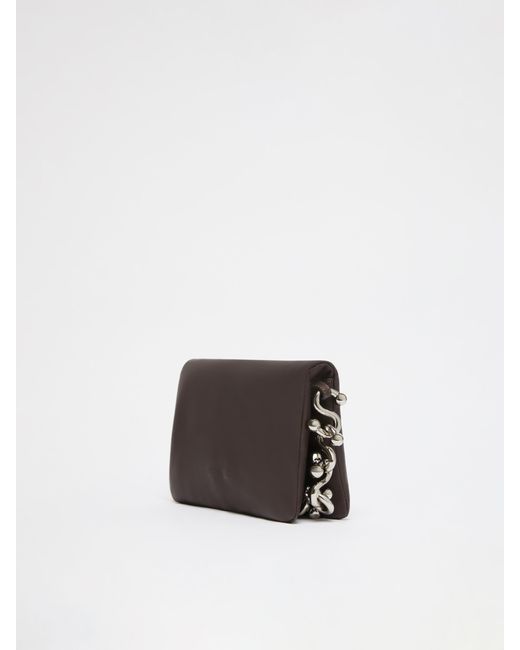 Sportmax Black Padded Nappa-Leather Mini Soffy Bag
