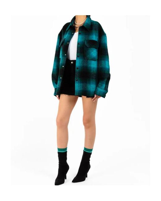 Barrow Green Flannel Shirt for men