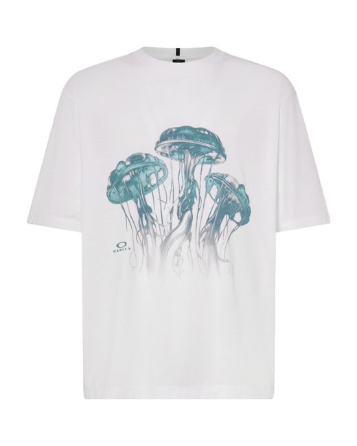 Oakley Jellyfish Tee in White for Men | Lyst