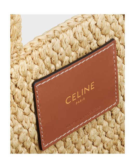 Céline Metallic Small Cabas Thais